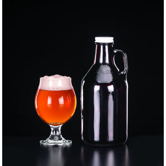 Libbey 64 Ounce Amber Growler With Lid, 1 x 6 each Case - DOT product image 2