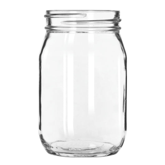 Libbey 16 Ounce Drinking Jar, 1 x 12 each Case - Glassware & Drinkware