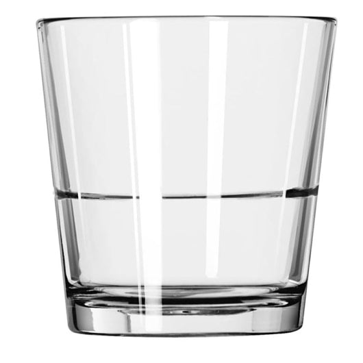 Libbey 12 Ounce Double Old Fashioned Stacking Glass, 1 x 24 each Case - Glassware & Drinkware