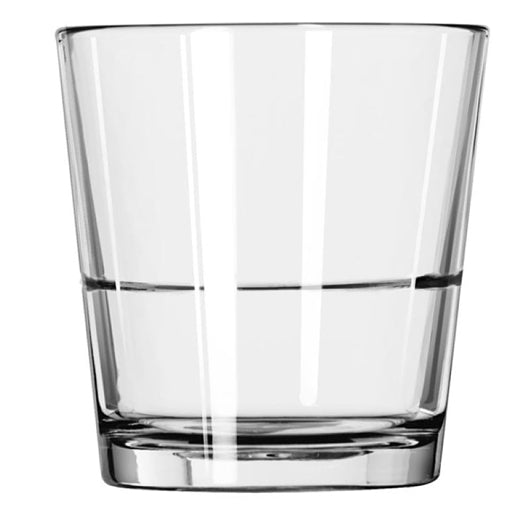 Libbey Glass 9 Ounce Restaurant Basics Stacking Rocks, 1 x 24 each Case - Glassware & Drinkware