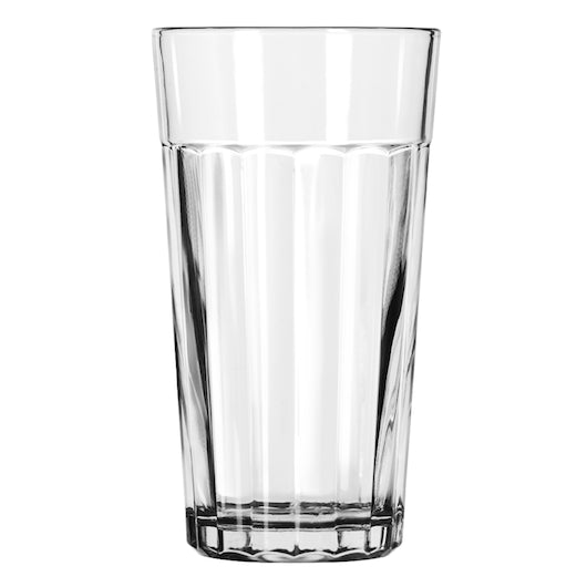 Glass Cooler Duratuff 16 Ounce Paneled Cooler Glass, 1 x 36 each Case - Glassware & Drinkware