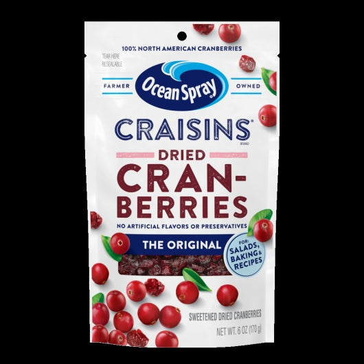 Ocean Spray Sweetened Dried Cranberry, 12 x 6 oz Case - DOT product image 3