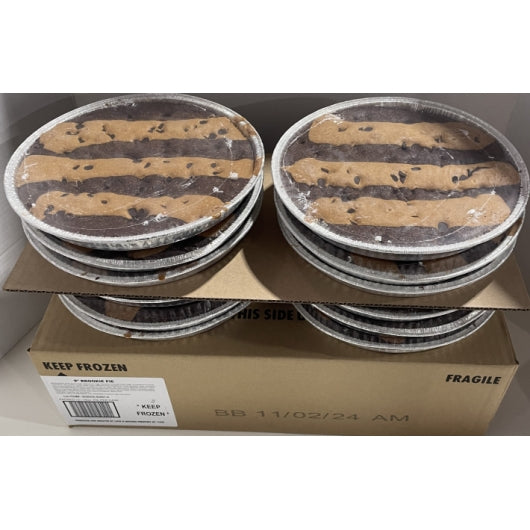 Love And Quiches 9 INCH BROOKIE PIE, 12 x 1 ct Case - DOT product image 2