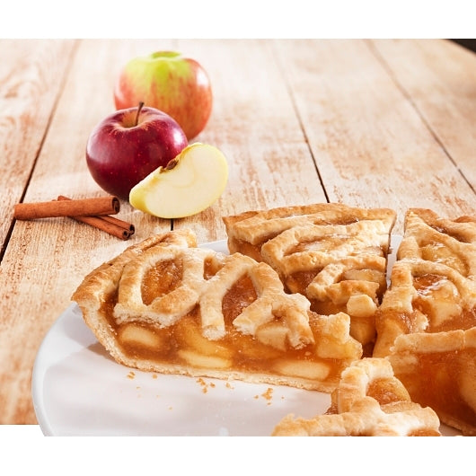 Chef Pierre 10 Inch Apple Lattice, 8 Slices per Pie, 6 x 34 oz Case - Bakery & Desserts