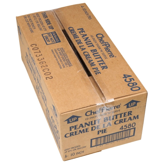 Chef Pierre 10 Inch Chocolate Peanut Butter Pie, 4 x 2.125 lb Case - DOT product image 4