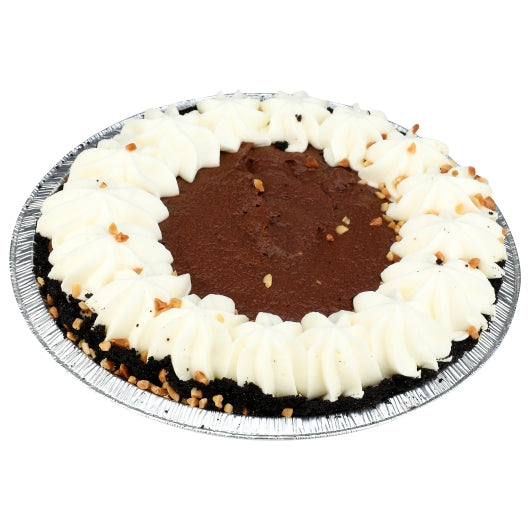 Chef Pierre 10 Inch Silk Peanut Butter Chocolate Pie, 4 x 34 oz Case - Bakery & Desserts