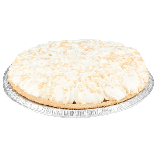 Chef Pierre 10 inch Coconut Creme Pie, 4 x 43 oz Case - Bakery & Desserts