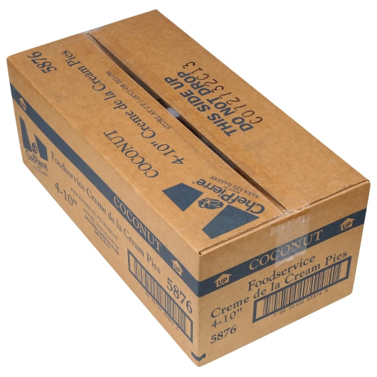 Chef Pierre 10 inch Coconut Creme Pie, 4 x 43 oz Case - DOT product image 3