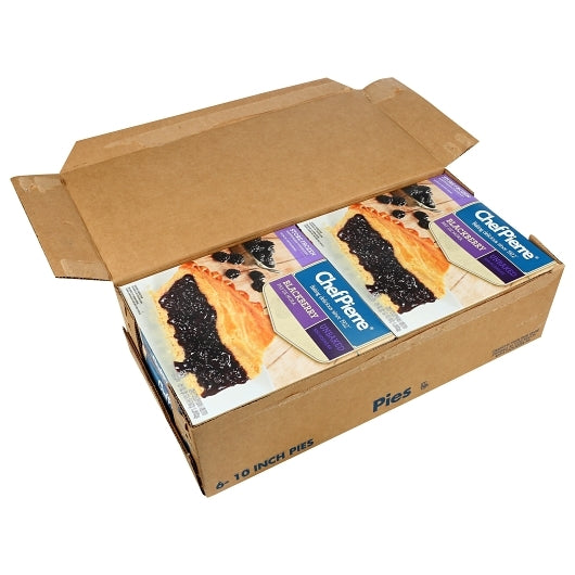 Chef Pierre 10 Inch Unbaked Blackberry Pie, 6 x 46 oz Case - DOT product image 2