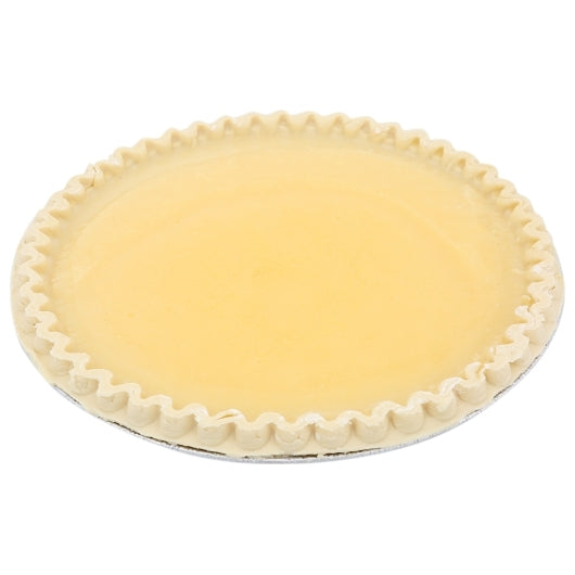 Chef Pierre 10 Inch Unbaked Egg Custard Pie, 6 x 2.625 lb Case - DOT product image 2