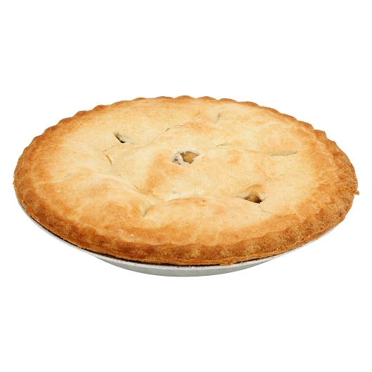 Chef Pierre 10 Inch Pre-Baked Apple Pie, 6 x 48 oz Case - Bakery & Desserts