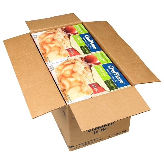 Chef Pierre 10 Inch Unbaked Apple Pie, No Sugar Added, 6 x 45 oz Case - DOT product image 4