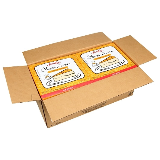Sara Lee 9 Inch Premium Carrot Layer Cake, 4 x 3.69 lb Case - Bakery & Desserts