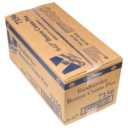 Chef Pierre 10 Inch Pre-Baked Boston Creme Pie, 6 x 33 oz Case - DOT product image 7