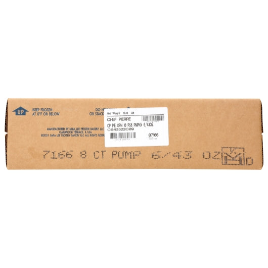 Chef Pierre 10 Inch Pumpkin Pie, 8 Slices per Pie, 6 x 43 oz Case - DOT product image 4