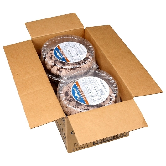 Chef Pierre 10 Inch Chocolate Cream Layer Pie, 4 x 39 oz Case - DOT product image 4