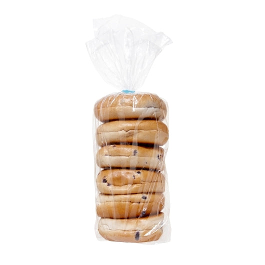 Sara Lee Thaw 'N' Serve Sliced Blueberry Bagel, 12 x 6 ct Case - Breads, Rolls & Buns