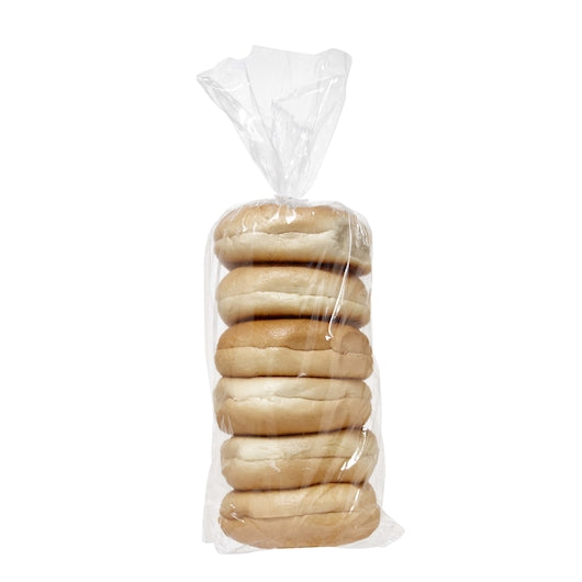 Sara Lee Thaw 'N' Serve Sliced Plain Bagel, 12 x 6 ct Case - Breads, Rolls & Buns