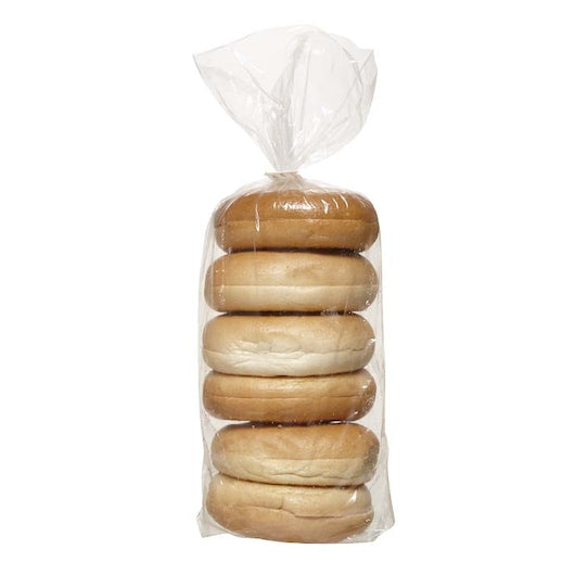 Sara Lee Sliced Thaw & Serve Plain Bagel, 12 x 6 ct Case - Breads, Rolls & Buns
