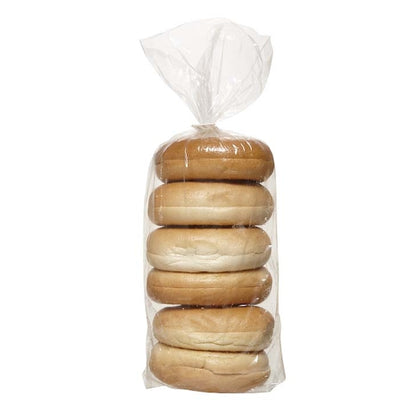 Sara Lee Sliced Thaw & Serve Plain Bagel, 12 x 6 ct Case - Breads, Rolls & Buns