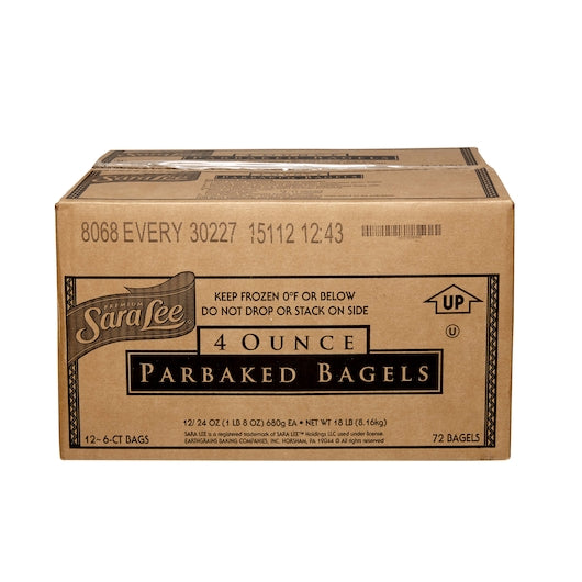 Sara Lee Parbaked Unsliced Everything Bagel, 72 x 12 ct Case - DOT product image 2