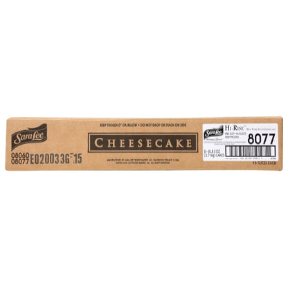 Sara Lee 10 Inch Hi-Rise Restaurant Reserve New York Style Cheesecake, 16 Slices per Cheesecake, 2 x 131 oz Case - DOT product image 6
