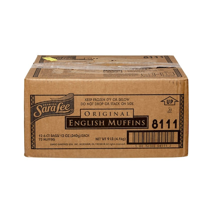 Sara Lee Original Sliced English Muffin, 72 x 12 ct Case - DOT product image 5
