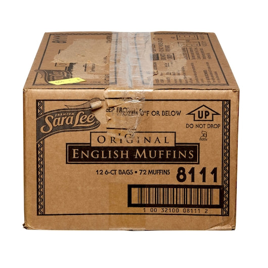 Sara Lee Original Sliced English Muffin, 72 x 12 ct Case - DOT product image 6