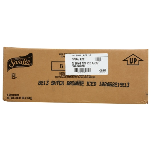 Sara Lee CLASSIC ICED Brownie with No Nuts, 4 x 75 oz Case - DOT product image 7