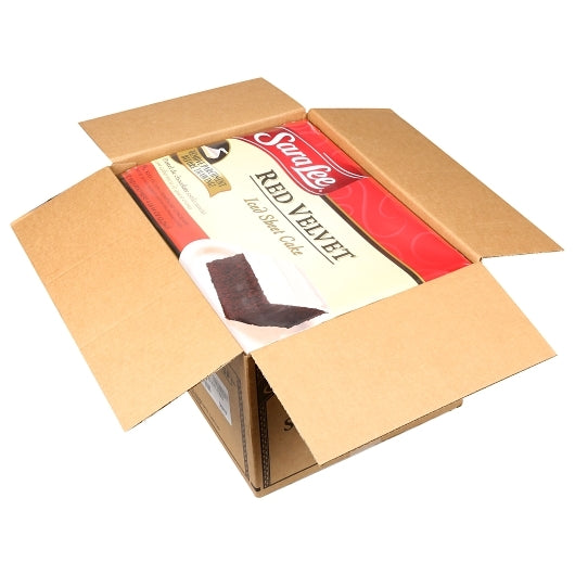 Sara Lee 12" x 16" Red Velvet Sheet Cake, 4 x 78 oz Case - DOT product image 7