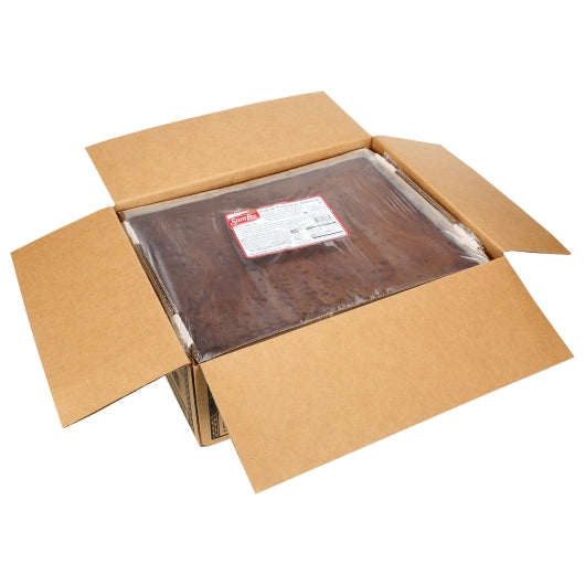 Sara Lee 12" x 16" Uniced & Uncut Chocolate Brownie, 4 x 56 oz Case - DOT product image 5