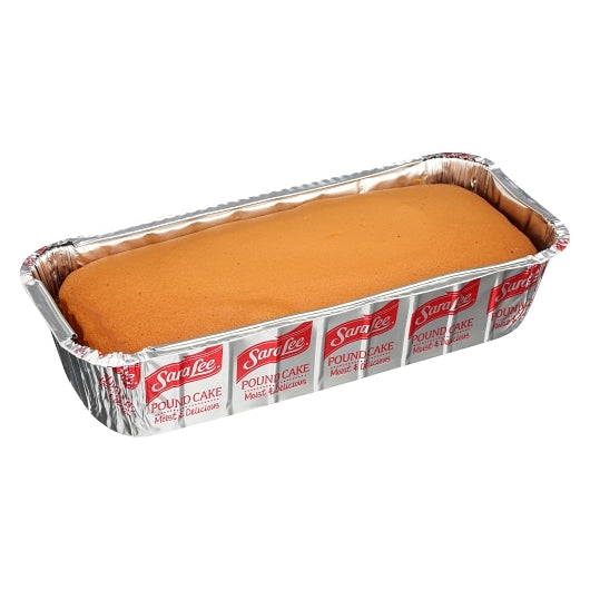 Sara Lee Large All Butter Pound Cake, 12 x 16 oz Case - Bakery & Desserts