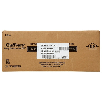 Chef Pierre Banana Nut Individually Wrapped Muffin, 24 x 4 oz Case - DOT product image 4