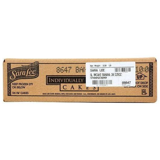 Sara Lee Individually Wrapped Iced Banana Cake, 24 x 2.25 oz Case - DOT product image 2