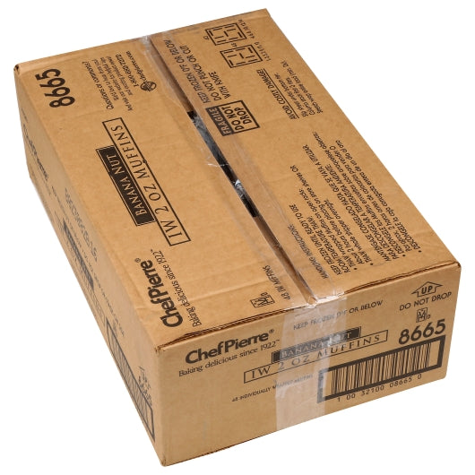 Chef Pierre Banana Nut Individually Wrapped Muffins, 48 x 2 oz Case - DOT product image 5