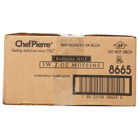 Chef Pierre Banana Nut Individually Wrapped Muffins, 48 x 2 oz Case - DOT product image 6