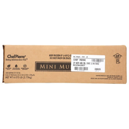 Chef Pierre Mini Chocolate Muffin, 2 x 3.032 lb Case - DOT product image 4