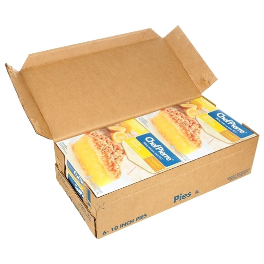 Chef Pierre 10 Inch Unbaked Lemon Crunch Pie, 6 x 46 oz Case - DOT product image 2