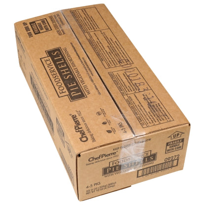 Chef Pierre 8 Ounce Unbaked Pie Crust 10 Inch Vegetable Shortening, 4 x 8 oz Case - DOT product image 8
