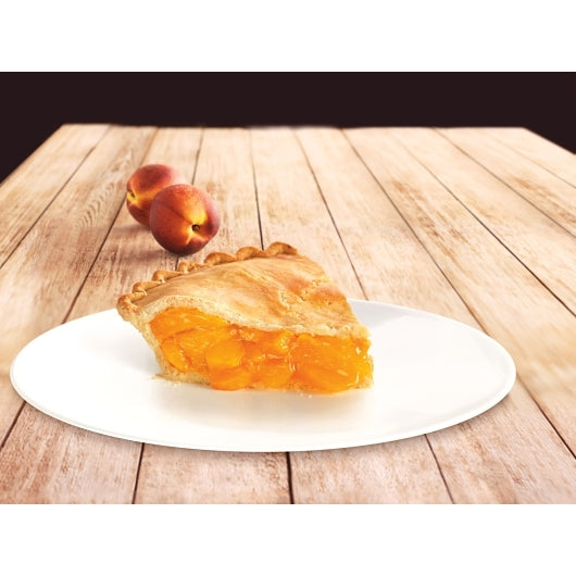 Chef Pierre 10 Inch Unbaked Peach Pie, 6 x 46 oz Case - Bakery & Desserts