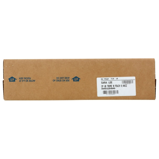Chef Pierre 10 Inch Unbaked Peach Pie, 6 x 46 oz Case - DOT product image 2