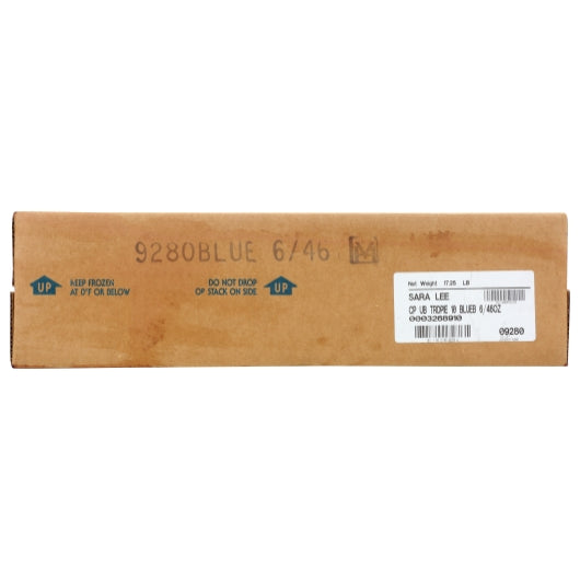 Chef Pierre 10 Inch Unbaked Blueberry Pie, 6 x 46 oz Case - DOT product image 2