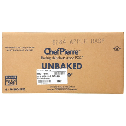 Chef Pierre 10 Inch Unbaked Hi-Pie Apple Raspberry Pie, 6 x 48 oz Case - DOT product image 2