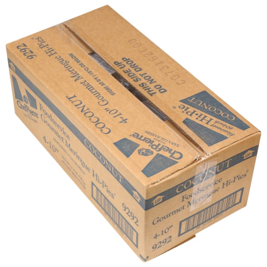 Chef Pierre 10 inch Gourmet Meringue Coconut Pie, 4 x 46 oz Case - DOT product image 6