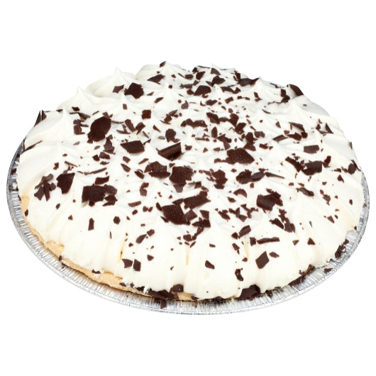 Chef Pierre 10 inch Chocolate Creme Pie, 4 x 38 oz Case - Bakery & Desserts