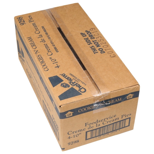 Chef Pierre 10 Inch Cookies and Cream Pie, 4 x 2.375 lb Case - DOT product image 3