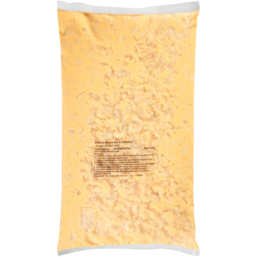 Quality Chef Macaroni & Cheese Deluxe Entree, 4 x 7 lb Case - Prepared Foods