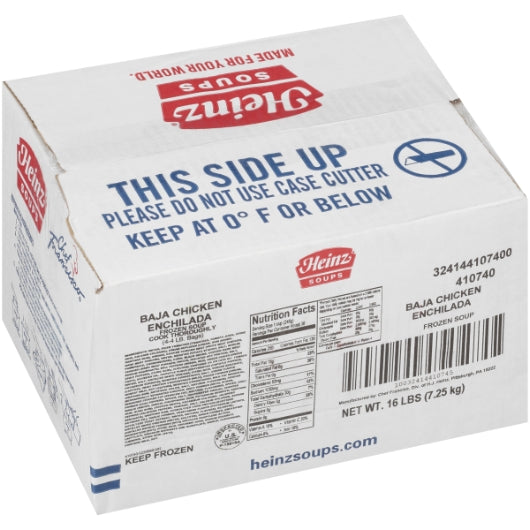 Chef Francisco Baja Chicken Enchilada Soup, 1 x 16 lb Case - DOT product image 6