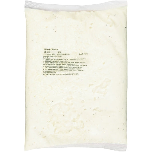 Quality Chef Ready To Use Alfredo Sauce, 6 x 4 lb Case - Prepared Foods