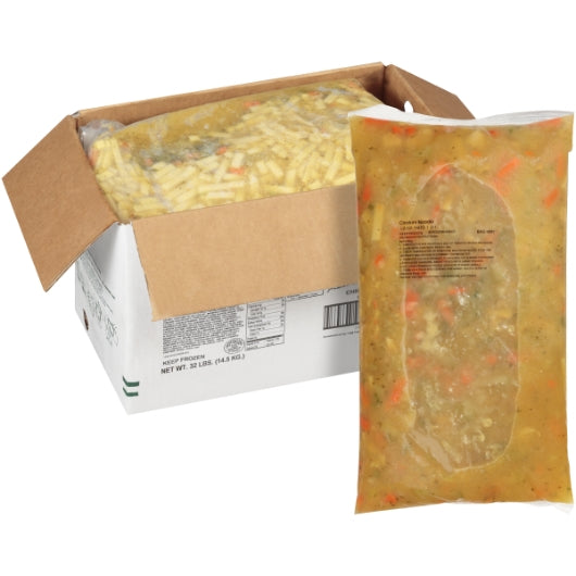 Chef Francisco Homestyle Chicken Noodle Soup, 4 x 8 lb Case - DOT product image 8